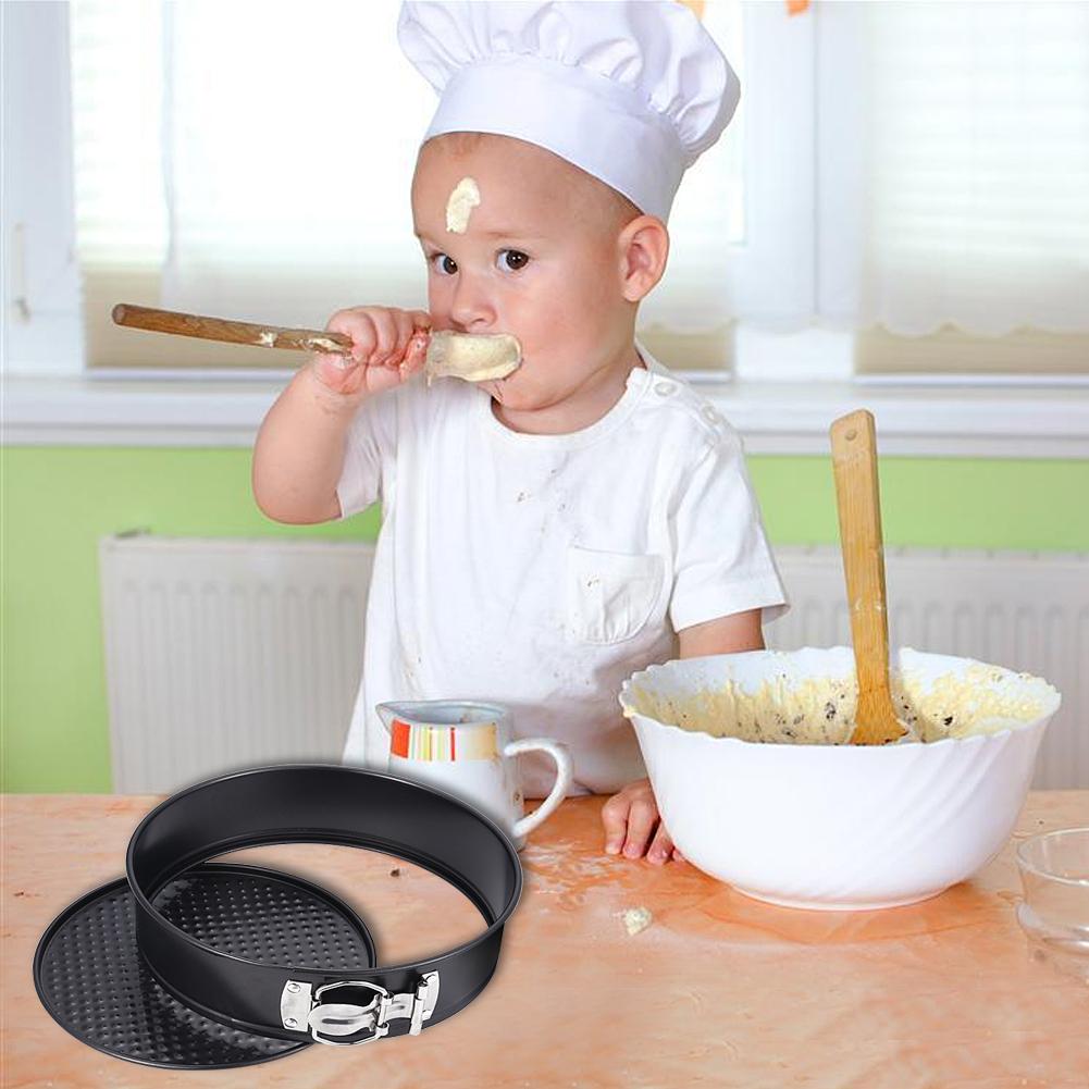 7-inch Round Springform Non-stick Cake Pan Leak-proof Cheesecake Pan Bakeware Kitchen Accessories