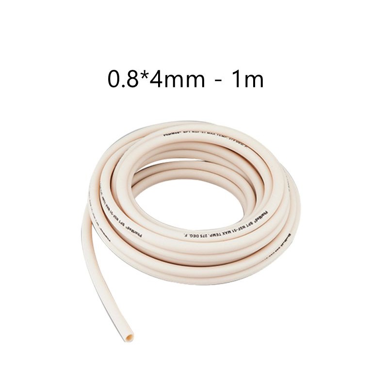 Tubo de silicone para bomba peristáltica de 1m, tubo bpt farmado, tubo de qualidade alimentar, alta resistência química, mangueira de plástico: Prateado