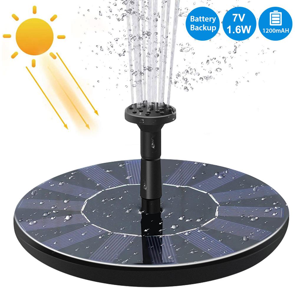 Solar Fountain Pump,Zonnefontein pomp, 1.4W,zonne-energie, voor
