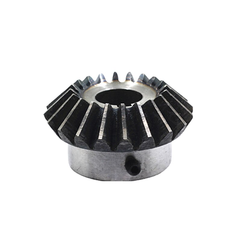 2pcs Bevel Gear 1.5M 12T 16Teeth inner hole 6/8/10/12 mm gear 90 degrees meshing angle Steel Gears Screw Hole M5