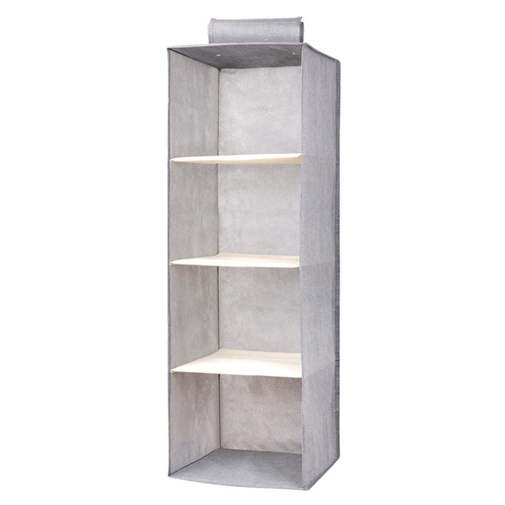 Clothes Storage Bag Interlayer Drawer Type Wardrobe Hanging Storage Bag Organizer Debris Storage Box Hanger #BW: 2