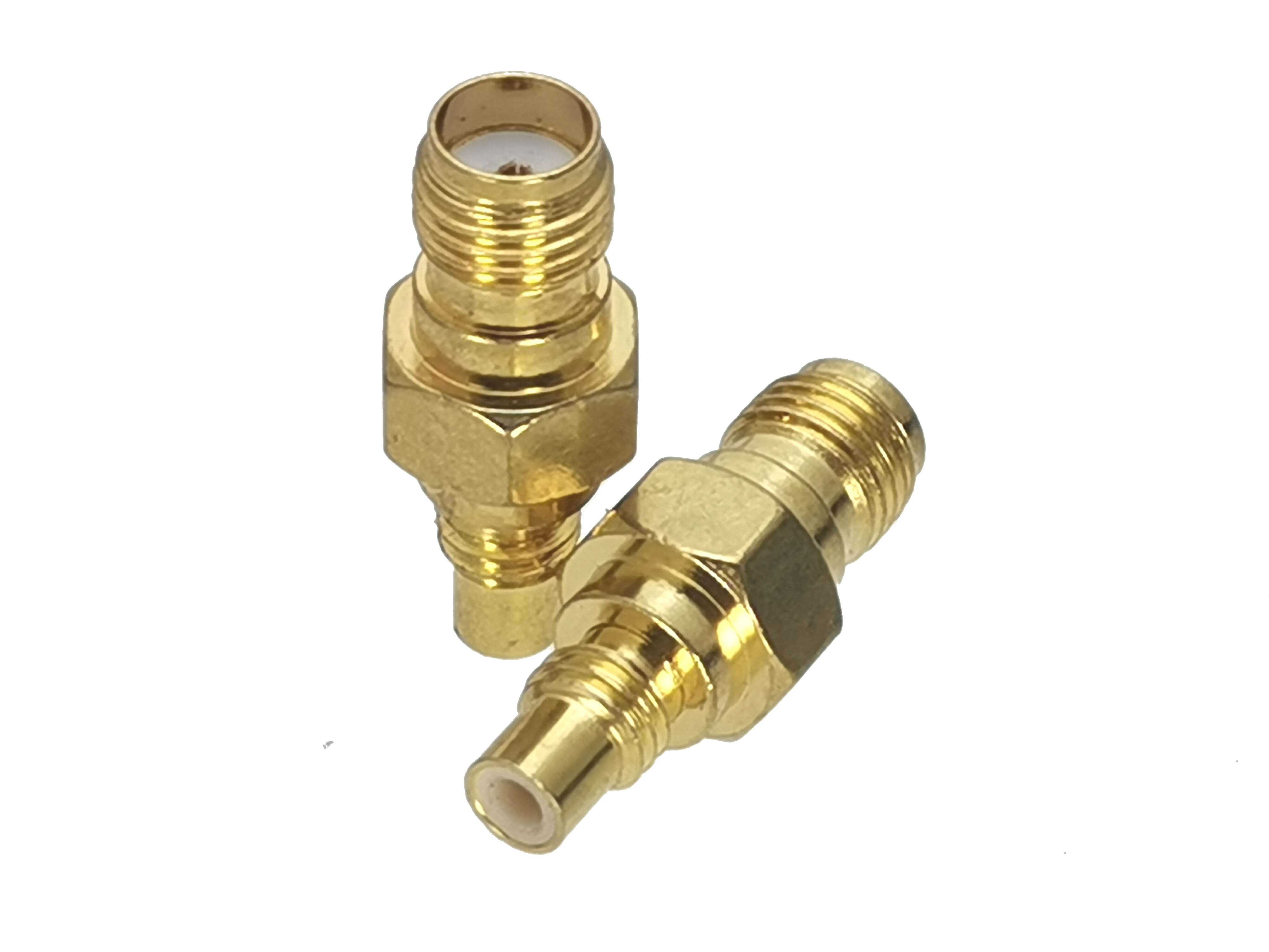 1Pcs SMA to SMB / MCX / MMCX / SMC / CRC9 / TS9 / SMA / IPX U.fl Male plug &amp; Female jack RF Coaxial Adapter connector Converter: Type 13-1pcs