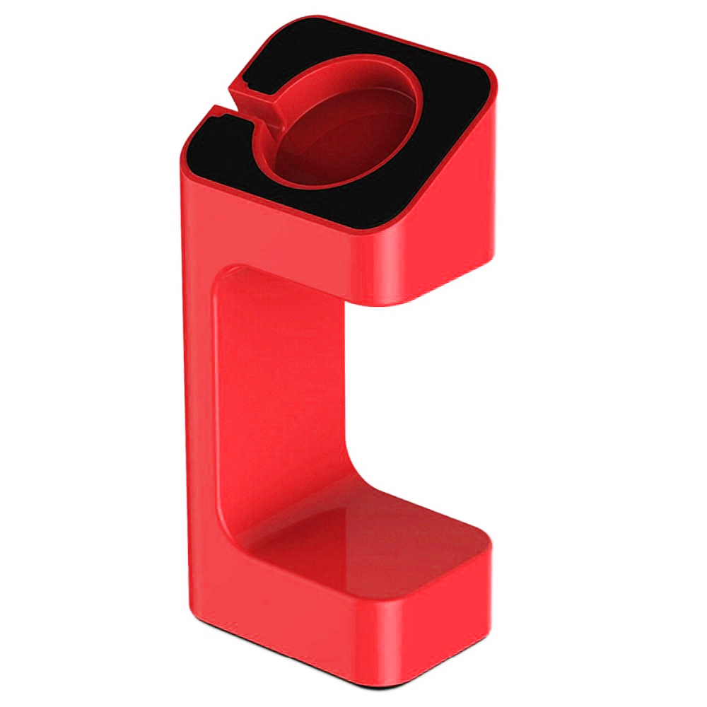 Stand Voor Apple Horloge 6 5 Se 4 3 2 Charger 42Mm/38Mm Iwatch Band Strap Magnetische draadloze Oplader Stand Station Horloge Accessoires: red