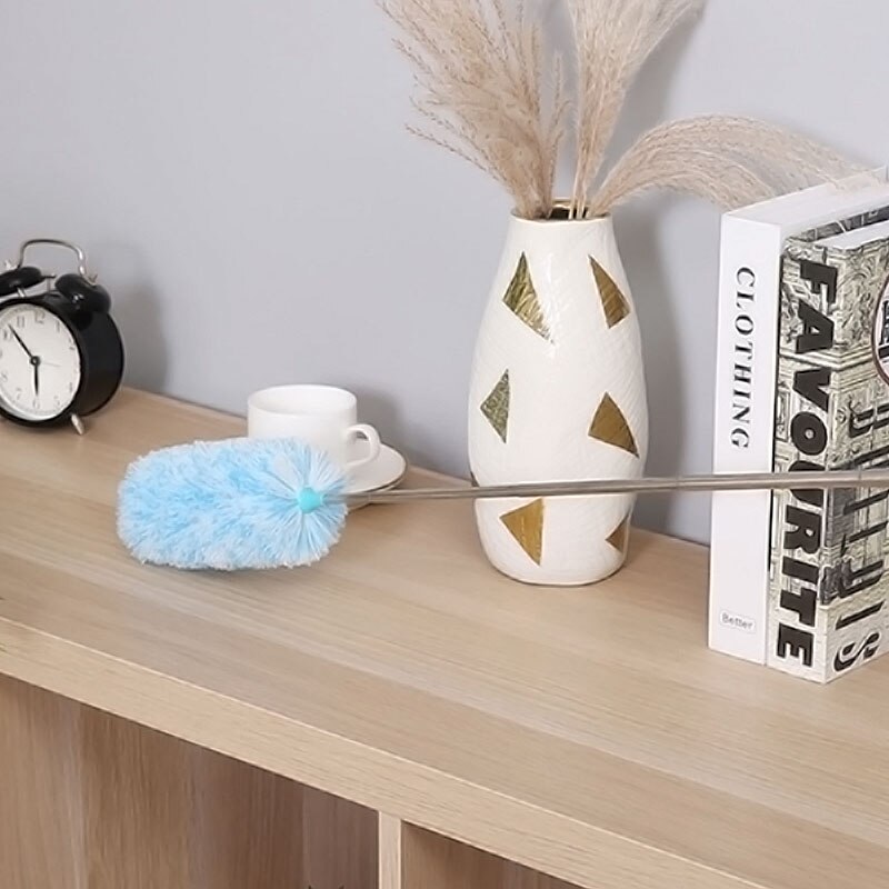 Retractable dusting duster Microfiber dust sweeping retractable feather duster Cleaning sweeping duster