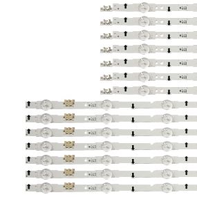 Tira de luces LED de retroiluminación, accesorio para Samsung UE60H6270 UA60H6400 UE60H6200 UE60H6300 UE60J6240 UE60J6250 HG60ND470 D4GE-600DCA 600DCB-R2, 14 unidades