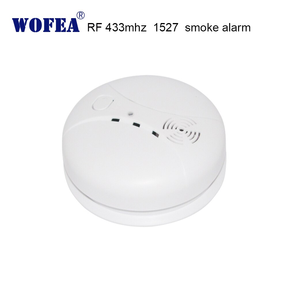 Wireless 433MHZ Smoke Detetor Alarm Sensor For Home Alarm System Fire Alarm Home Security System Smoke Fire Protect: Default Title