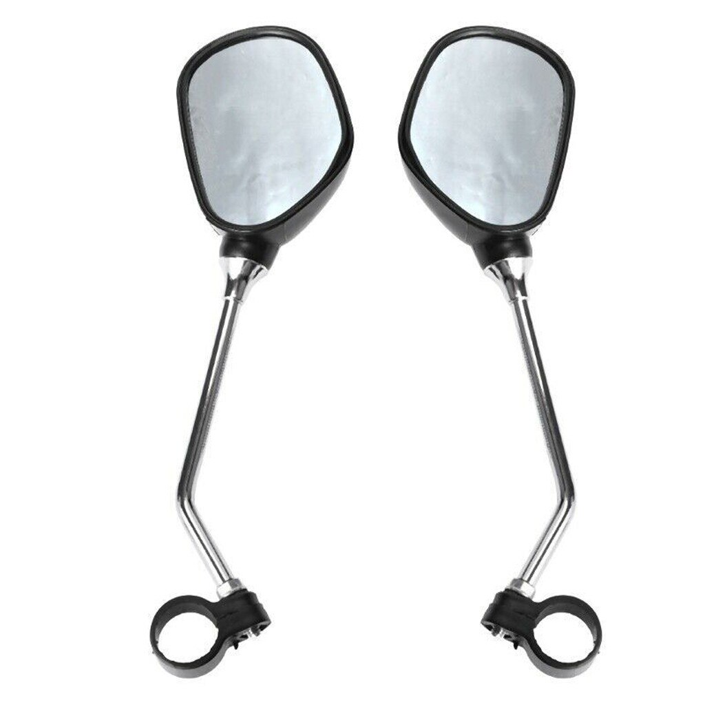 Rétroviseur Ovale RAYMOND Pour Vélo, VTT, Trottinette – Fixation En Bout De Guidon, Convexe, Sécurité Arrière