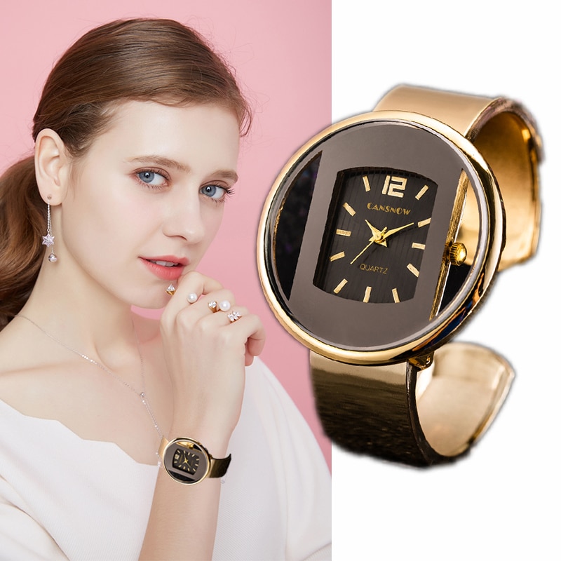 Luxe Unieke Armband Horloge Vrouwen Zilver Goud Mode Quartz Jurk Sieraden Horloge Zegarek Damski Voor Meisjes