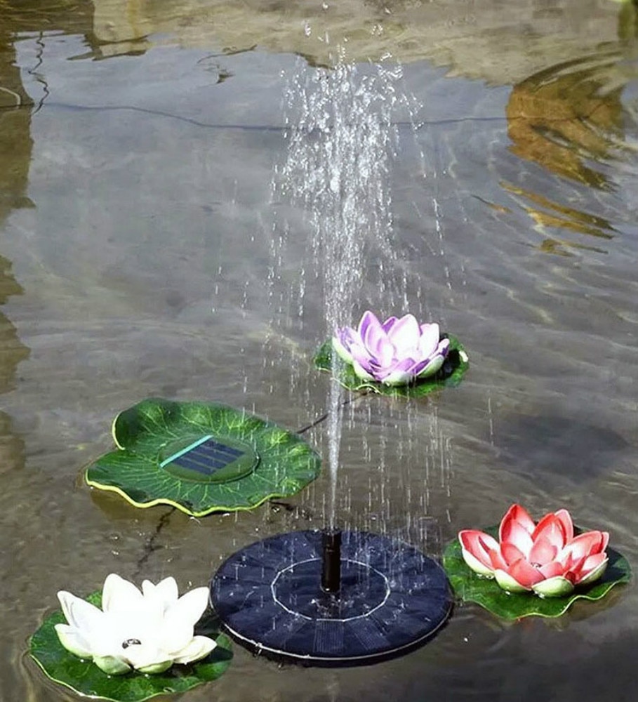 Led-zonne-energie waterfontein tuin zwembad vijver 30-45cm buiten zonnepaneel vogelbad drijvende waterfontein pomp tuindecoratie