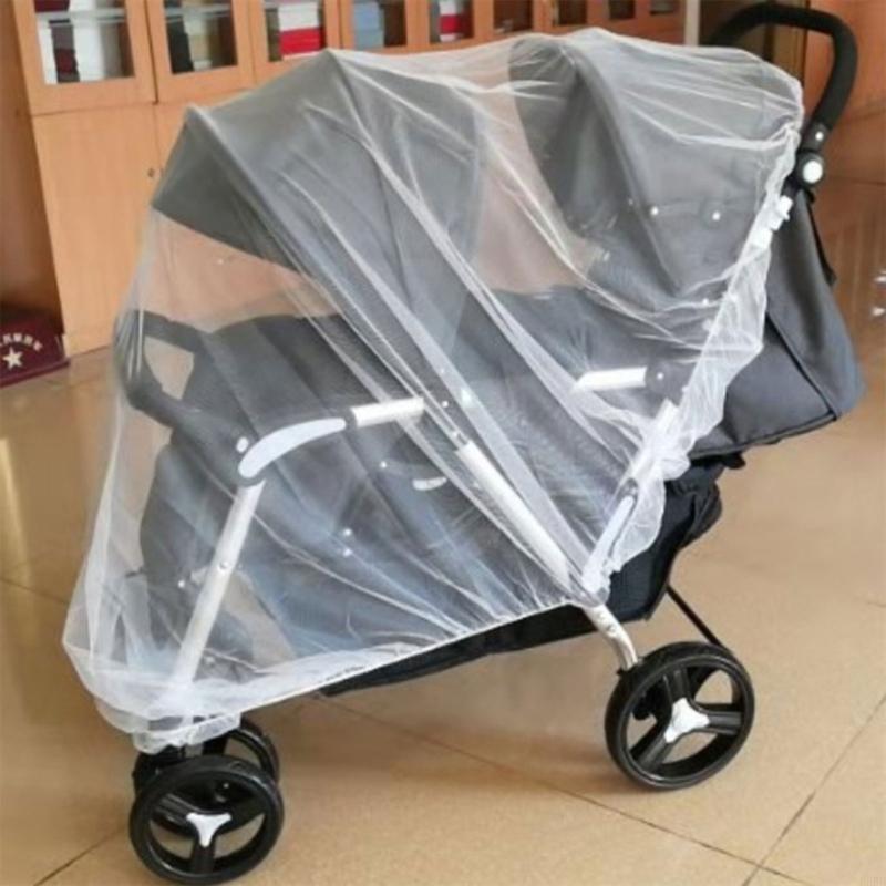 mosquito carrinho L5bb para carseat bassinet anti-bug malha capa malha dupla respirável redes solar-prova