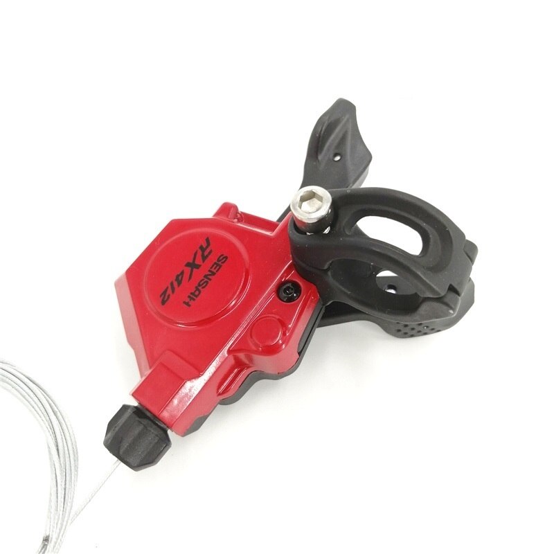 3 Speed Folding Bike Shift Lever Rear Derailleur 3-Speed Freewheel Shifter Folding Bicycle Derailleurs SENSAH-RX: Red Shift-Lever