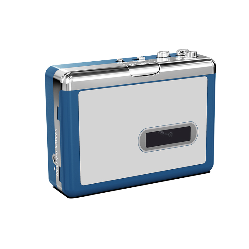 Portable Personal Walkman Bluetooth-compatible Cassette Player Transmit Retro Tape Music To Bluetooth-adapte Earphone or Speaker