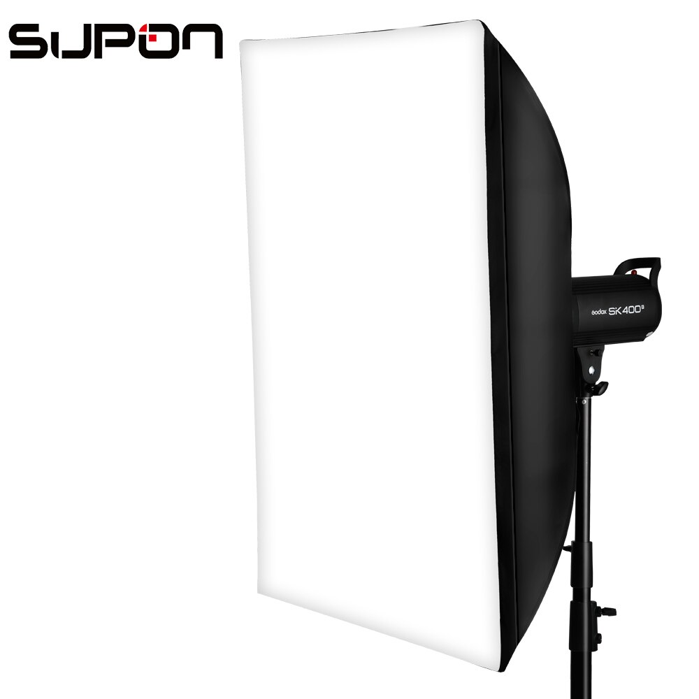 GODOX-Softbox Bowens de 60cm x 90cm, difusor reflectante de foto, Flash estroboscópico para estudio de luz