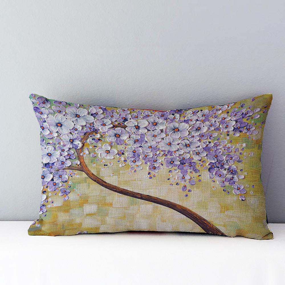 30*50cm Rectangle Pillow Cushion Case Toss Pillowcase Hidden Zipper Closure Soft Pillowcases Home Bed Ornament B1: M