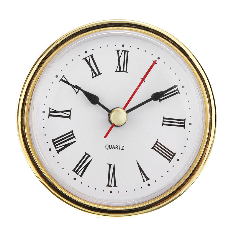 Mayitr Ronde Wandklok Hoofd 2-1/2 "(65 Mm) diy Klok Quartz Uurwerk Insert Romeinse Cijfer Gereedschap Accessoires
