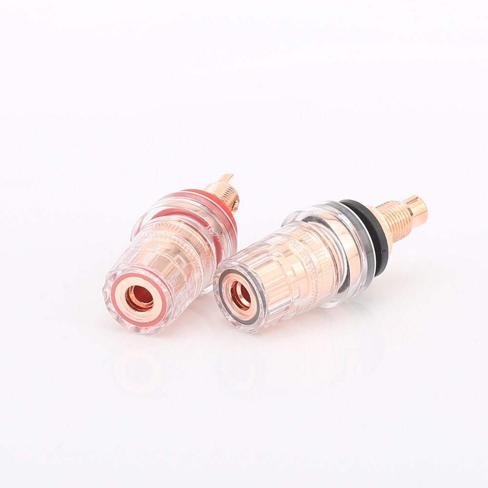 4 stücke CMC-858-S-CU-R reinem kupfer 99.998% Bindung beiträge audio lautsprecher terminal