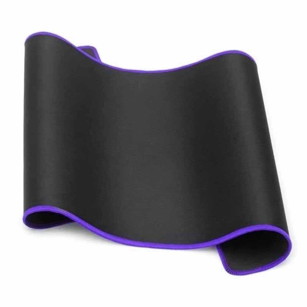 Computer Mouse Mat Color Edge Stitch Ultra Large Games Mouse Pad Mat for PC Laptop