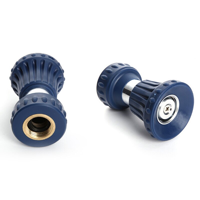 Portable Adjustable Large Flow Garden High Pressure Sprinkler Nozzle Fire Hose Quick Joint Washing Car Irrigation Flushing HX6C