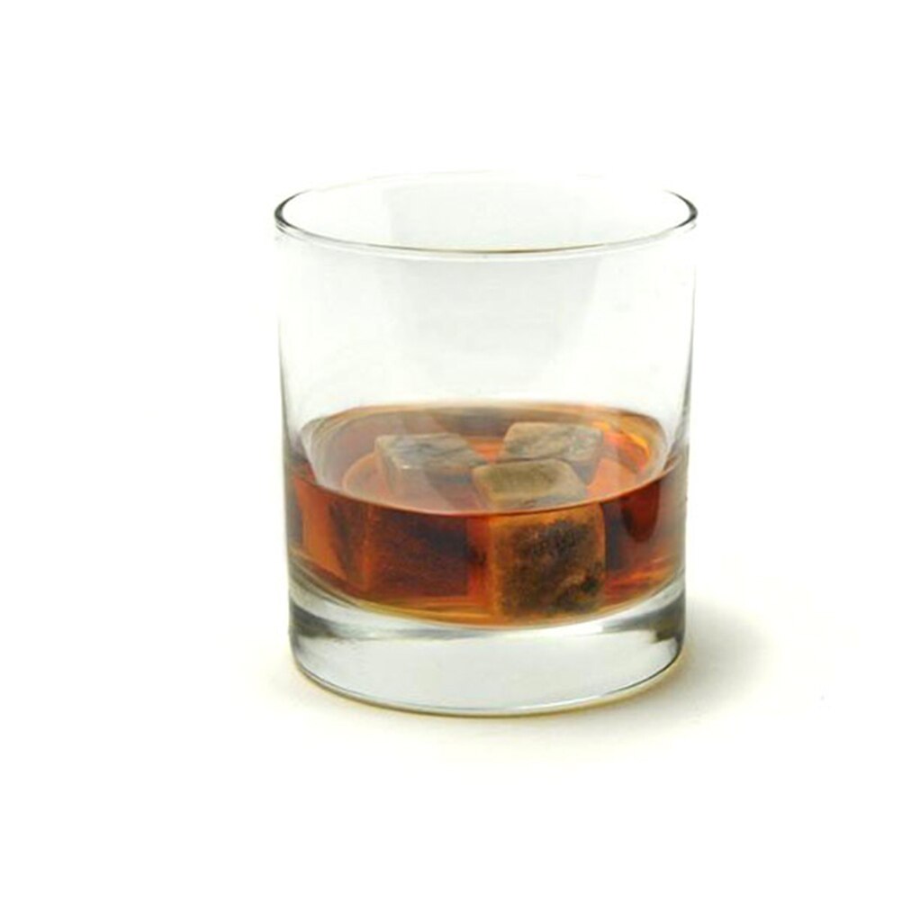 Kitchen Tools 6 Pcs Gray Wiskey Ice Wine Stone Beverage Chilling Rocks For Whiskey And Other Beverages Barware Coolers Tool