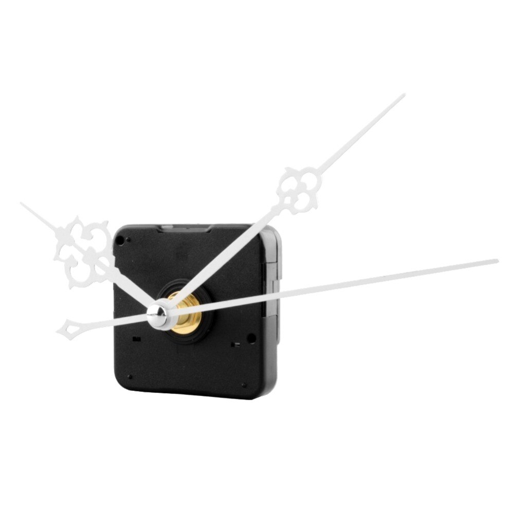 DIY Silent Klok Mechanisme Klassieke witte Quartz Horloge Wandklok Beweging Mechanisme Onderdelen Reparatie Vervanging Essentiële Tools