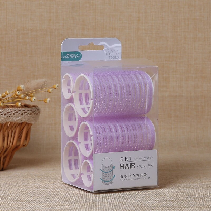 Multifunctional curler DIY curling tool curling stick three sizes 6 pieces curling stick without hurting hair SU267