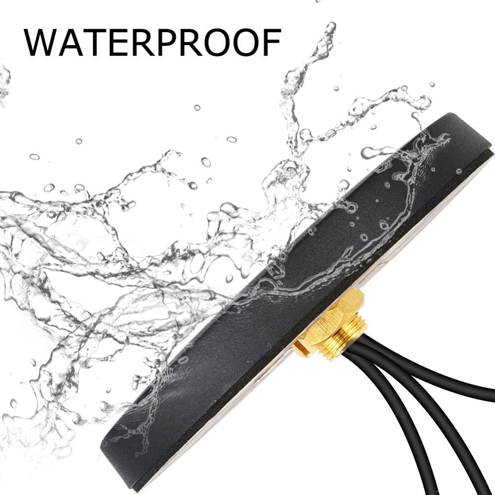 2G 3G 4G LTE Antenna BD GSM GPS Combined Antennas Outdoor Waterproof Combo Mimo Antenna 3.5dbi Dual SMA Male Connector 1.5M