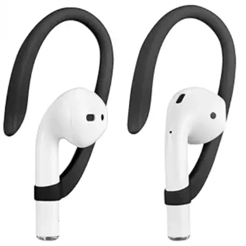 1Pair Silicone Anti-lost Ear Hooks Bluetooth Earphone Sports Prevent Falling Ear Hook Universal Wireless Earphone Accessories: CORAL