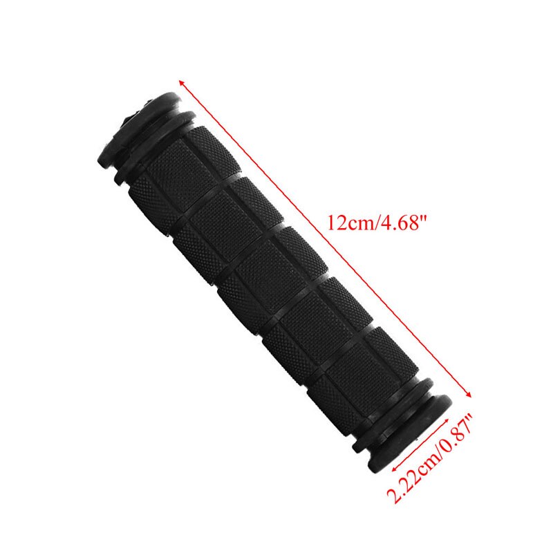 BMX MTB Cycling Mountain Bicycle Scooter Bike Handle Bar Rubber Soft End Grip
