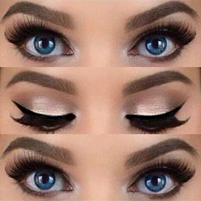 10pc Eyeliner Lidschatten Schablonen geflügelt Auge Liner Bleistift Lidschatten Modelle Vorlage Gestaltung Führer Schablone Augen Machen hoch Hilfe werkzeuge
