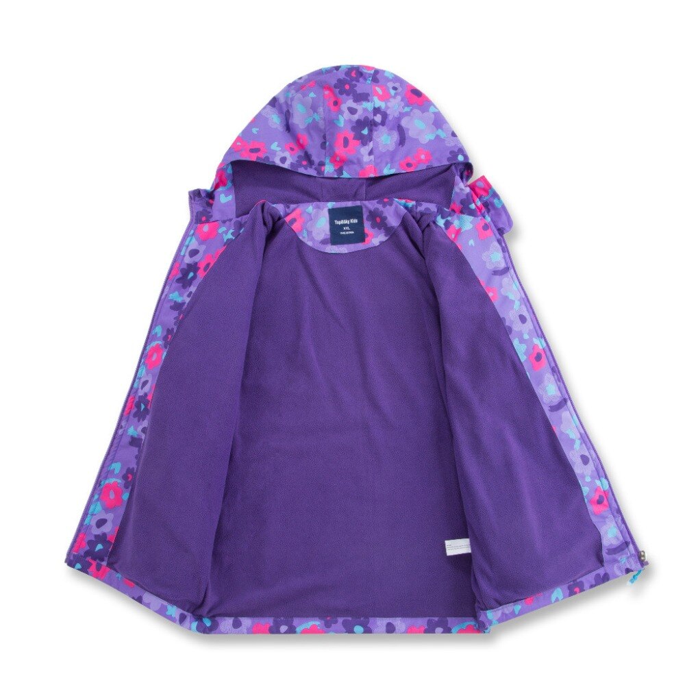 Spring Autumn Children Girls Jackets Kids Casual Windbreaker For Girls Outerwear Double-Deck Waterproof Windproof Coat