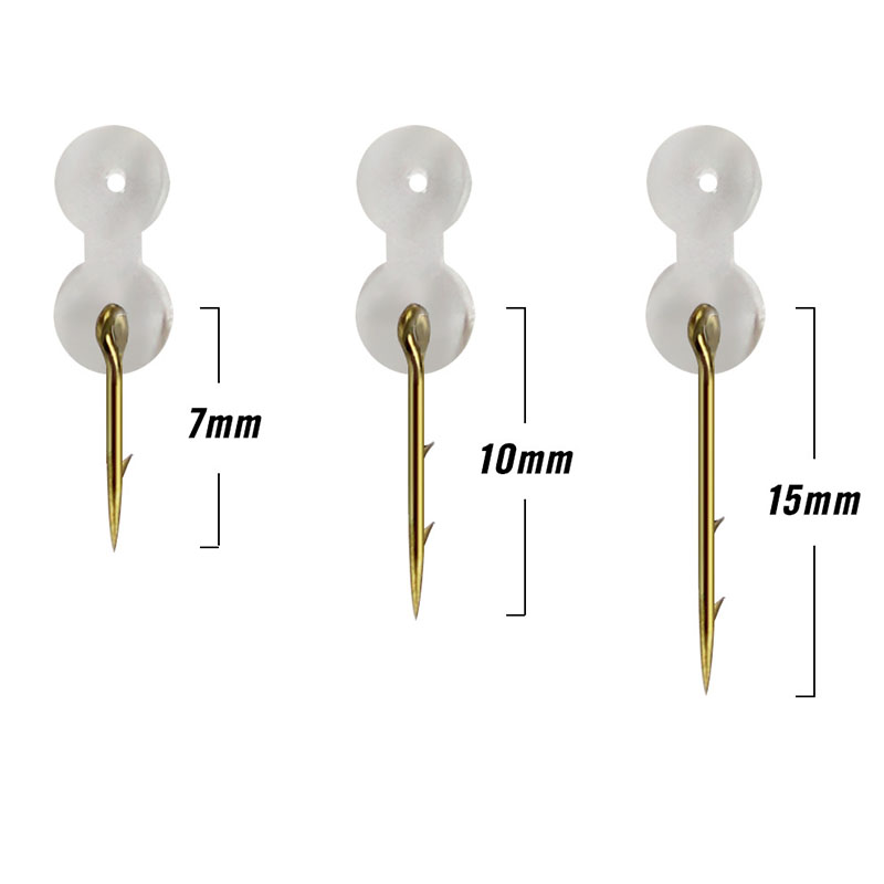 20 Stück Köderspikes Metall - Für Boilies, Maden & Mais Beim Karpfenangeln