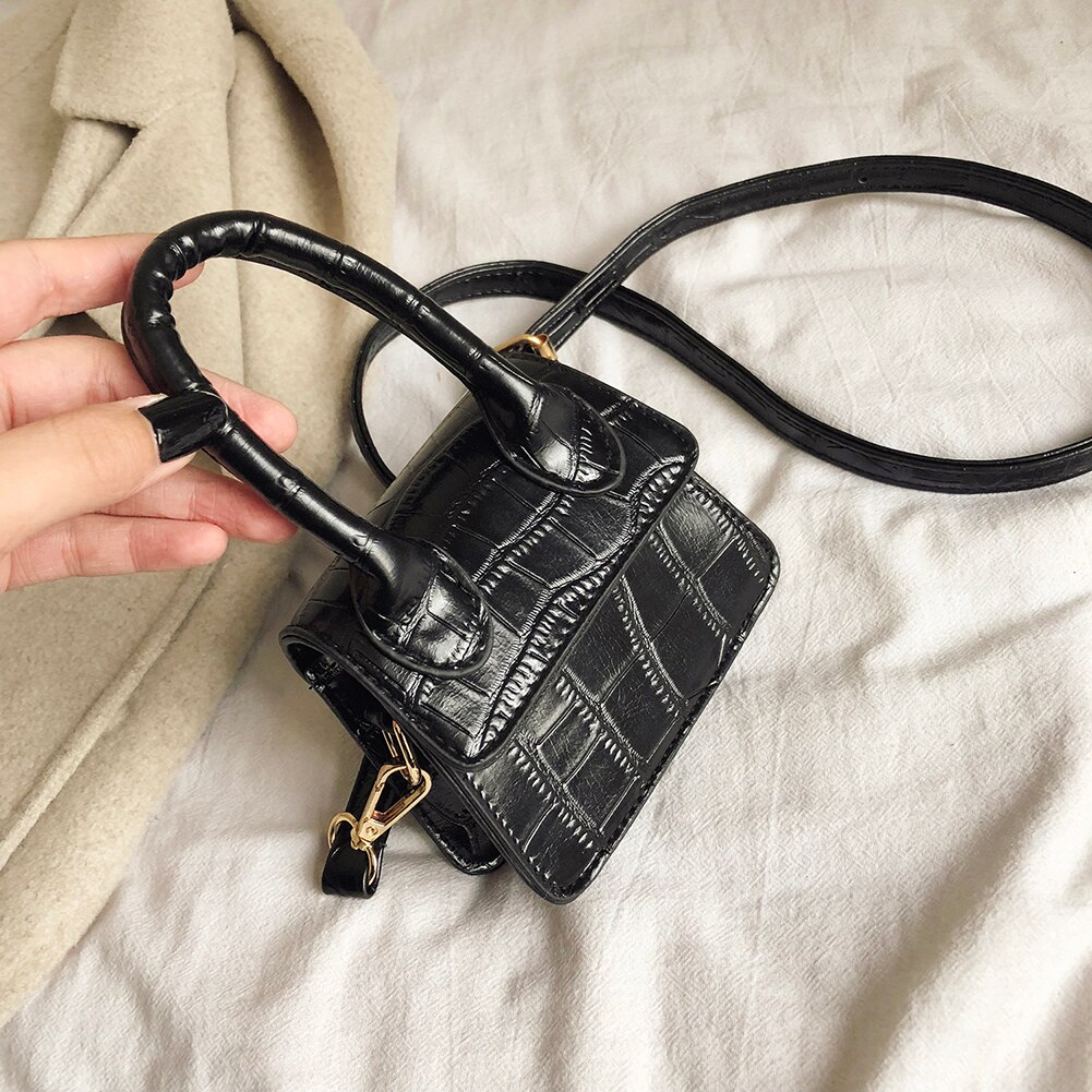 Modische Frauen Schulter Umhängetaschen PU Leder lässig Bote Handtasche für Einkaufen und Reisen Dekoration