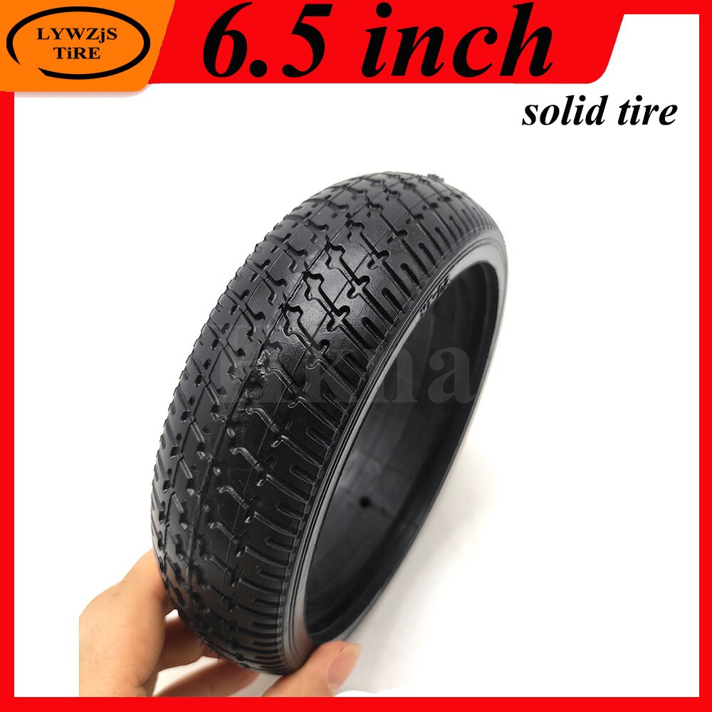 6,5 zoll fest Reifen für Mini Elektrische Roller Ausgleich Auto 165x45 Explosion-nachweisen fest Reifen Rad Teile
