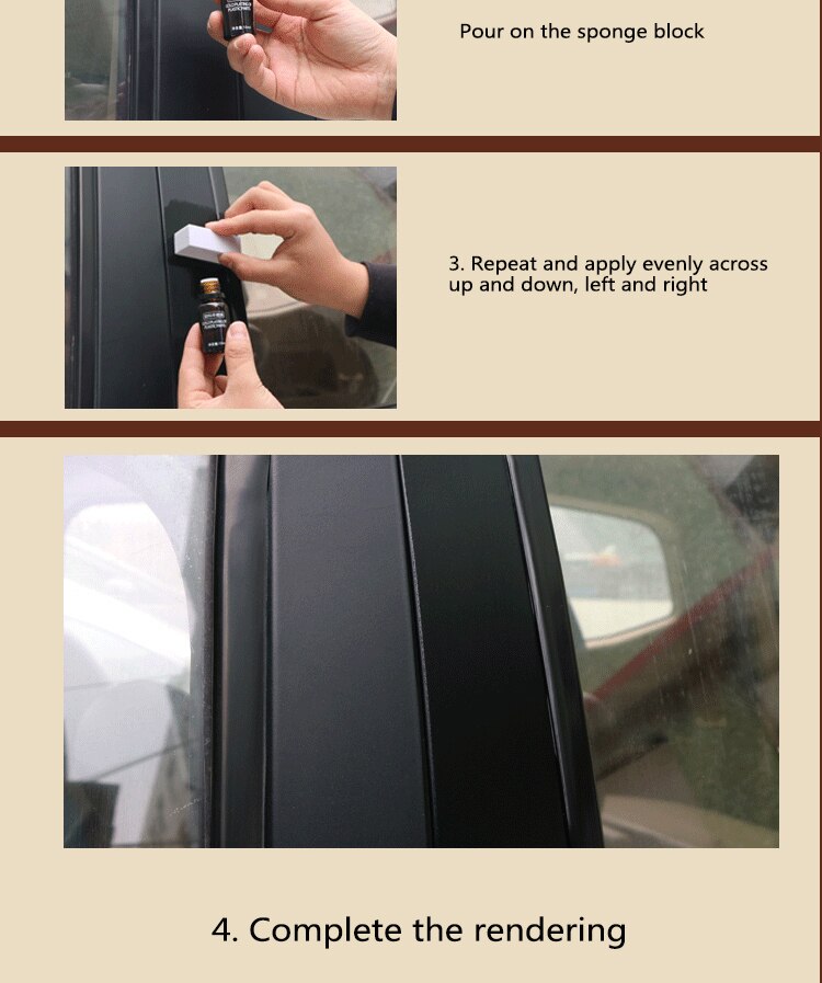 10ml Car Coating Waterproof Nano Ceramics Paint Care Liquid Anti-scratch Super Hydrophobic Glass Coating Auto Supplies