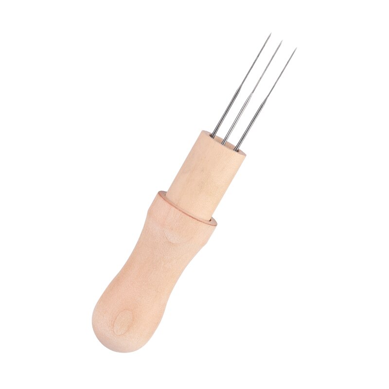 Imzay ull filtenåler trehåndtak verktøy toving nål gjør-det-selv-verktøy tilbehør for sying håndlaget arbeid: Type 1