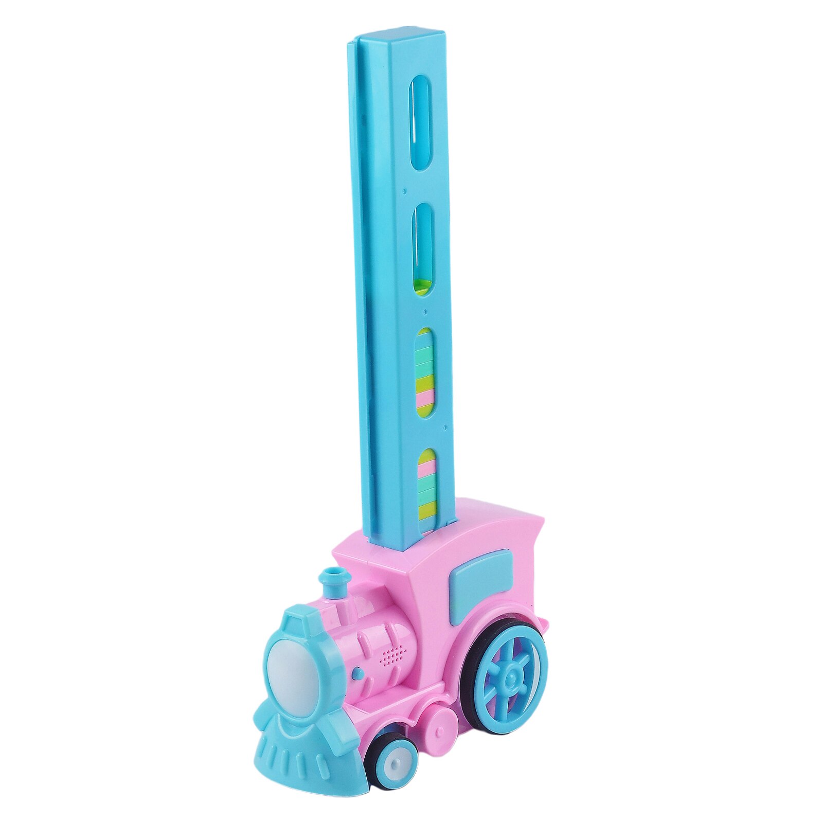 Educatief Automatische Leggen Domino Elektrische Trein Speelgoed Voor: Pink