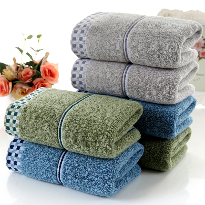 Gezicht Handdoek 100% Katoenen Handdoek Badstof Absorberende Basten Badkamer Handdoek Salon Home handdoek 1 stuk