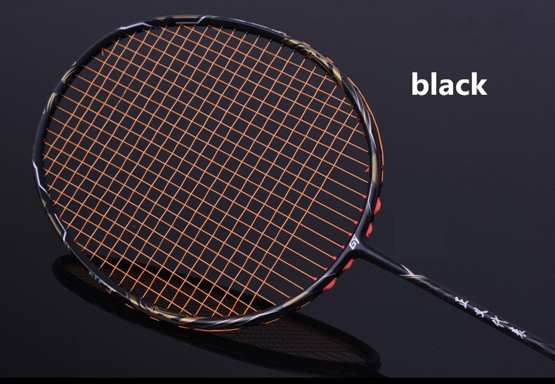 High Rigidity Badminton Racket Full Carbon 4U Defe... – Grandado