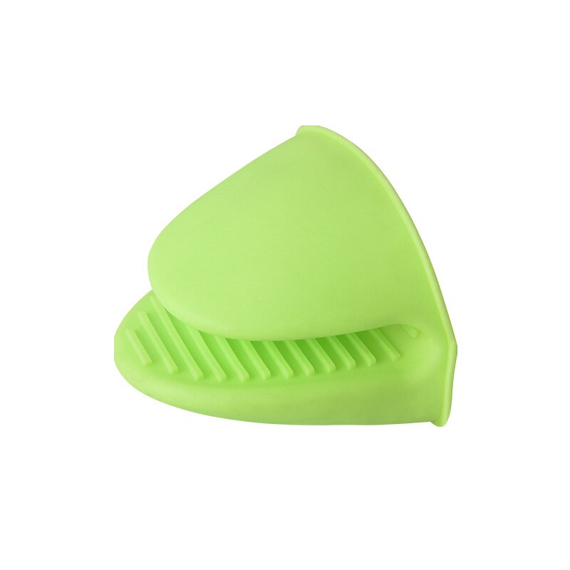 Ustensiles de Cuisine Anti en Silicone, Accessoires 2 pièces, ustensiles de Cuisine, Accessoires de Cuisine, ustensiles pour micro-ondes, Gadgets de Cuisine: Green