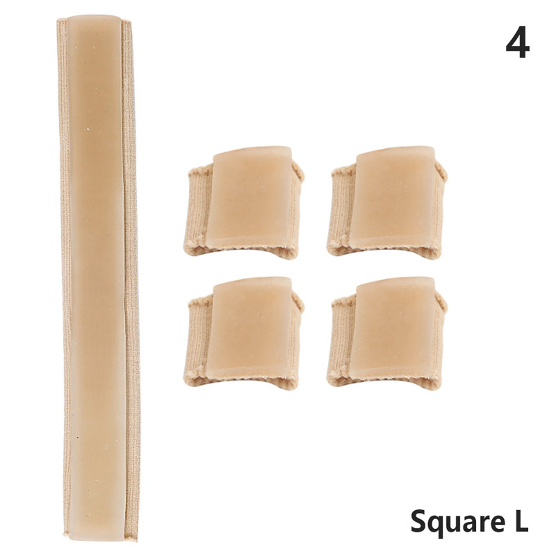 Stof Vinger Teen Protector Separator Buizen Voet Hand Pijnbestrijding Soft Massager Bandage Voetverzorging Gereedschap Eelt Bescherming Gereedschap