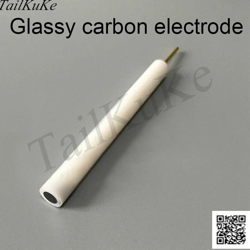 Glassy Carbon Electrode Glass Carbon Working Electrode 2/3/4/5mm Electrochemistry