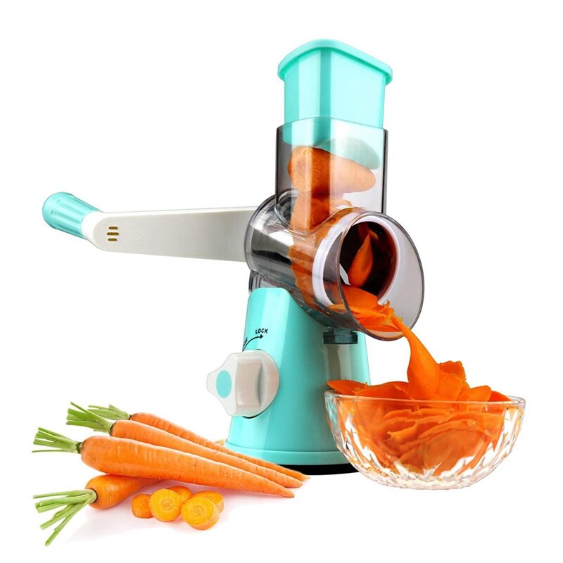 Multifunctionele Handleiding Plantaardige Spiral Slicer Chopper Slicer Kaas Rasp Groentesnijder Keuken Gereedschap