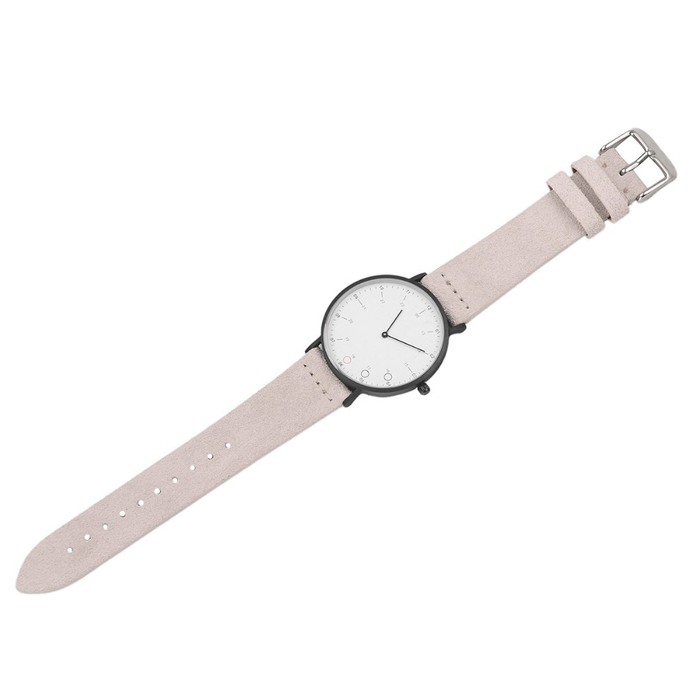 EACHE Suede Watch Leather Band Strap Beige Light&Dark Brown Black Grey Blue Watch Straps 18mm 20mm 22mm