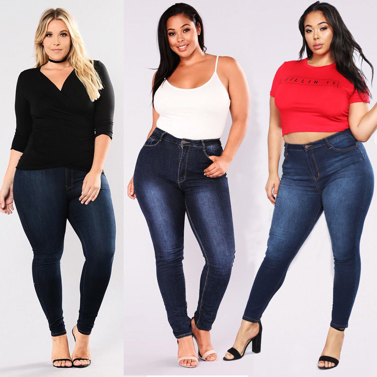 jean Femme grande taille 5XL taille haute jean dégradé Denim dames jean Femme Push Up maman jean fleur pantalon élastique