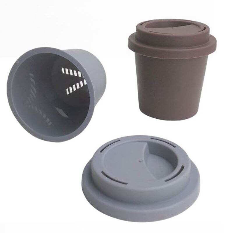 Puff Holder Empty Coffee Cup Sponge Stand Storage Rack Beauty Dust-proof Makeup Puff Display Makeup Tools Storage Rack