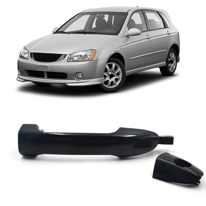 4 Pcs Front Rear Left Right Outside Door Handle for Kia Spectra Spectra5 Cerato 04-09 82650-2F000 83650-2F000