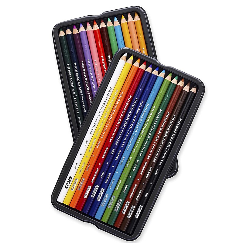 Prismacolor Premier crayons de couleur à noyau souple 24 couleurs de artiste 3597T