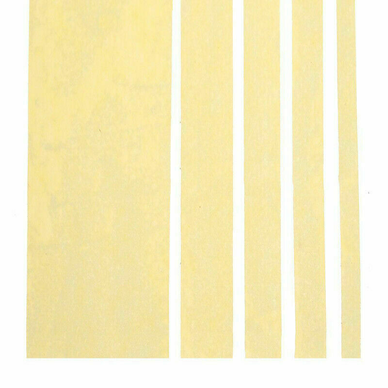 NUOVO 50M Nastro adesivo giallo Adesivo per auto Adesivo Pittura fai da te Carta Pittore Decor Artigianato Accessori artigianali per uso generale