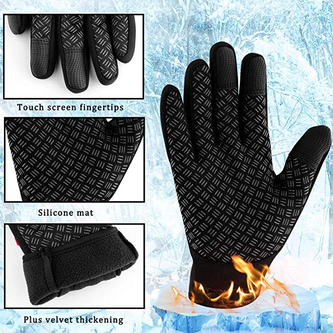 Vinterhandskar kvinnor män skidhandskar snowboardhandskar motorcykelåkning vattentät snö windstopper camping fritidsvantar handskar