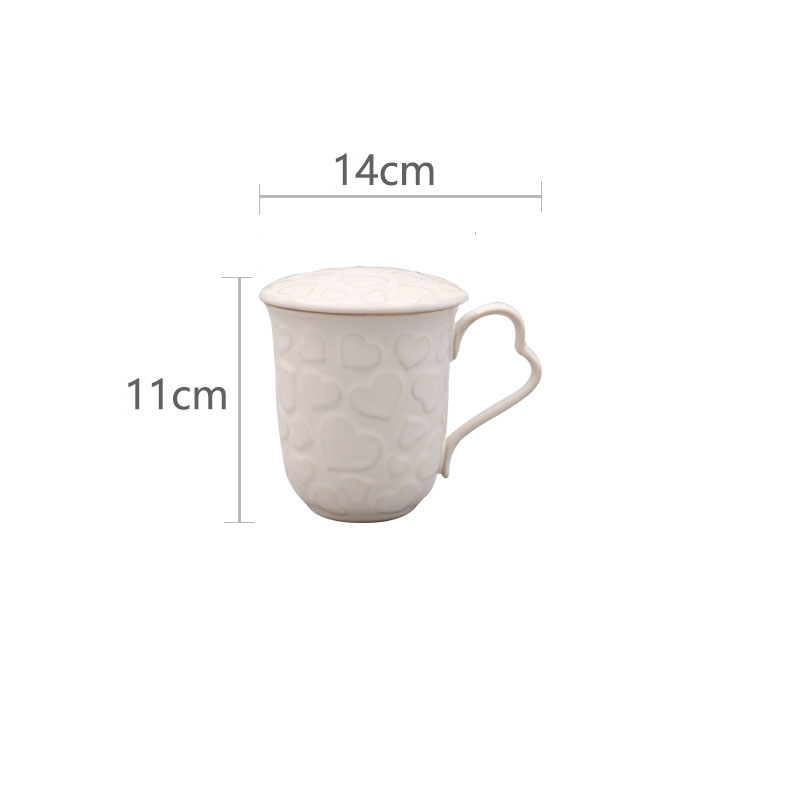 French Ceramic Plate Court Floral Relief Decor Desktop Fruit Salad Dish Modern Western Restaurant Plates Set Kitchen Tableware: B